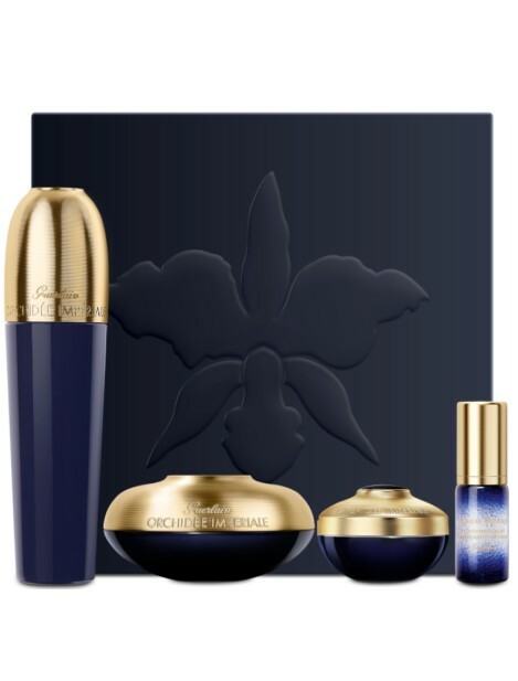 Guerlain The Orchid ée Impériale Exceptional Anti-Aging Discovery Ritual Set gift set for mature skin care Moterims
