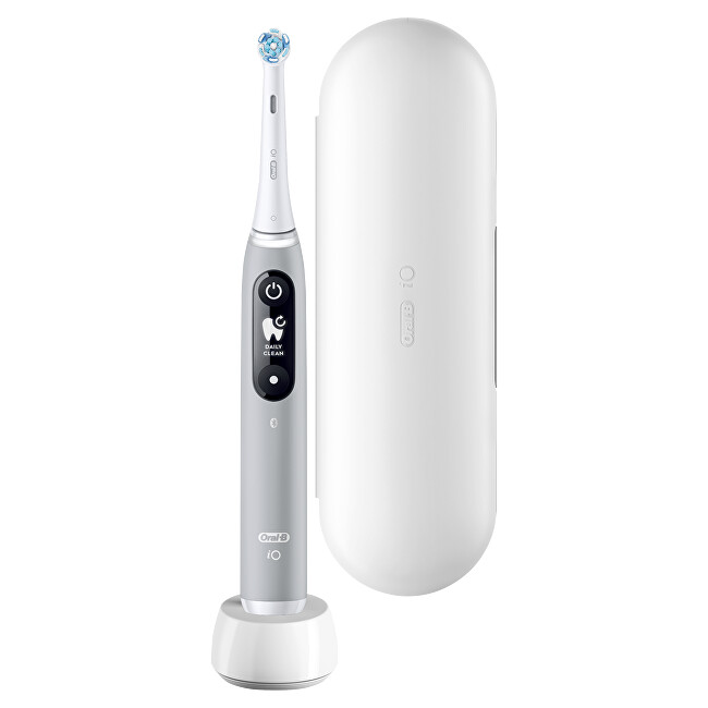 Oral B Electric toothbrush Series iO 6 Grey Opal dantų &scaron;epetėlis