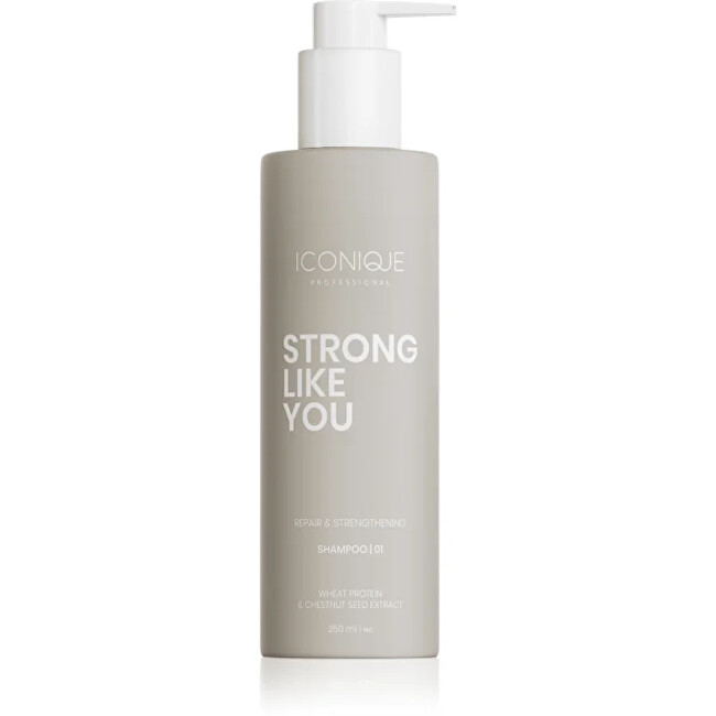 ICONIQUE Professional Shampoo for damaged hair Strong Like You (Repair & Strengthening Shampoo) 70ml Moterims