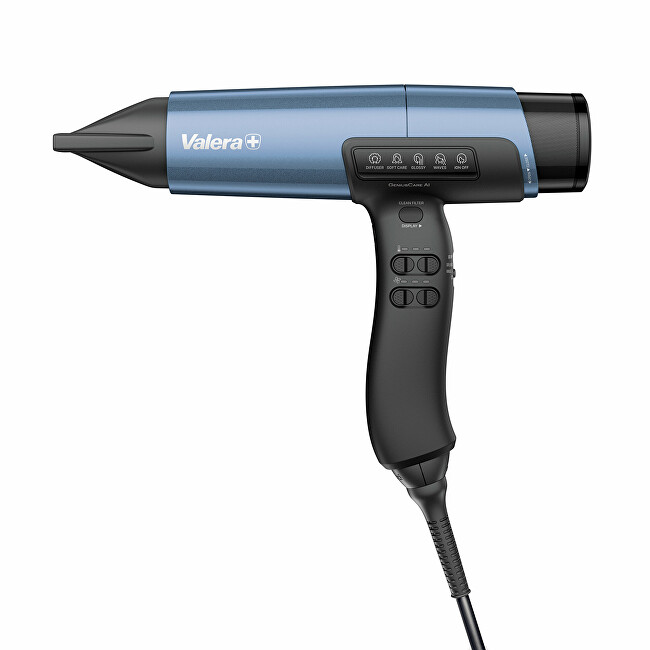 Valera Professional hair dryer GeniusCare AI Pacific Blue Metallic Moterims