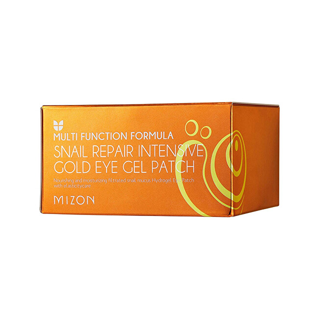Mizon Eye mask against swelling and dark circles with gold ( Snail Repair Intensive Gold Eye Patch) 84 g vietinės priežiūros priemonė