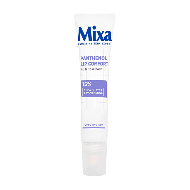 Mixa Lip and nose balm Panthenol Lip Comfort Lip & Nose Balm 10 ml 10ml lūpų balzamas
