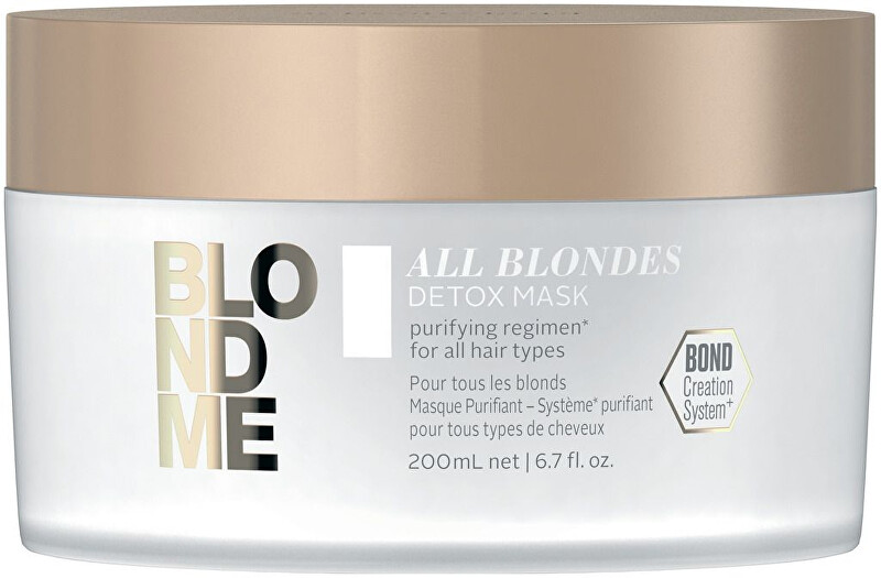 Schwarzkopf Professional Detox and cleansing mask for blonde hair All Blonde s ( Detox Mask) 500ml Moterims