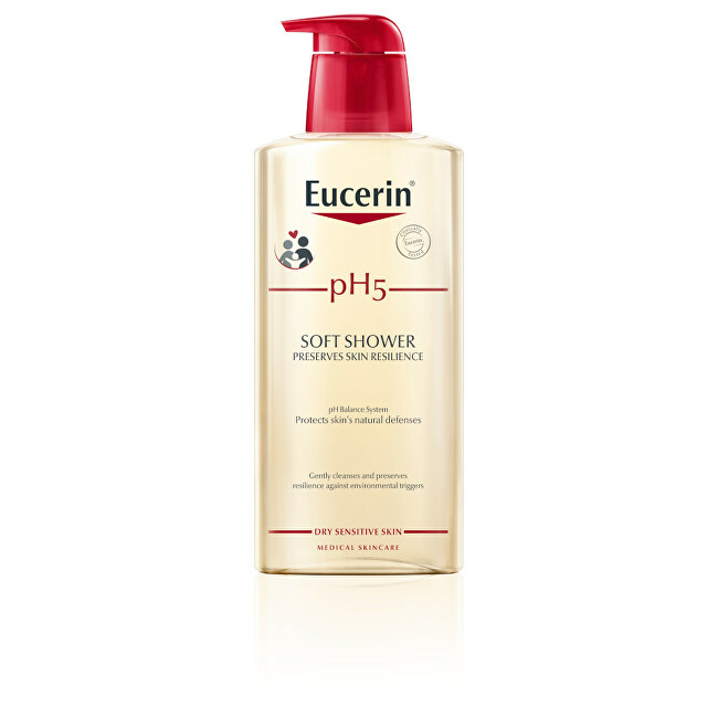 Eucerin PH5 shower gel for dry and sensitive skin (Soft Shower Gel) 400ml Moterims