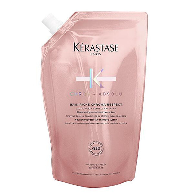 K&eacute;rastase Bain Riche Chroma Respect Shampoo Refill 500 ml - refill 500ml &scaron;ampūnas