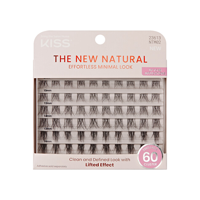 Kiss The New Natural Trio Multi Lashes blakstienų tu&scaron;as