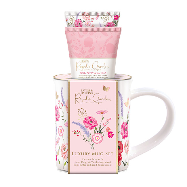 Baylis & Harding Royale Garden body care gift set in a mug 2 pcs Moterims