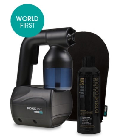 MineTan Self-tanning gun Bronze Babe Pink Set Unisex