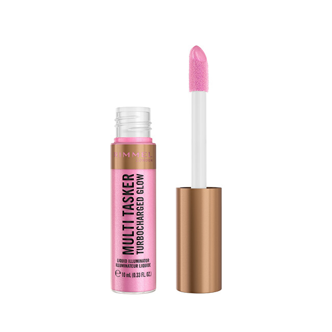 Rimmel Liquid Illuminator Multi-Tasker Turbocharged Glow (Liquid Illuminator) 10 ml 002 Rosy Rebel Moterims