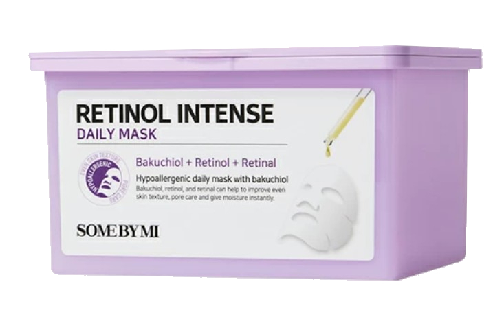 Some By Mi Retinol Intense Daily Mask &ndash; veido kaukės su retinoliu 30 vnt. Moterims