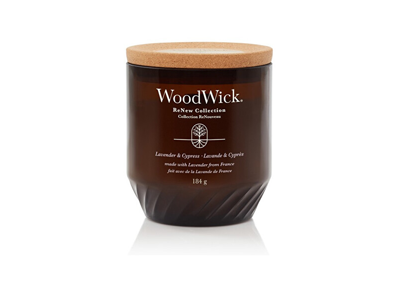 WoodWick WW.ReNew sklo st?ední/Lavender & Cypress Unisex