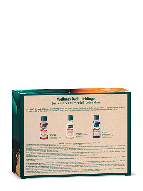 Kneipp Gift set of bath oils 3 x 20 ml 20ml Moterims