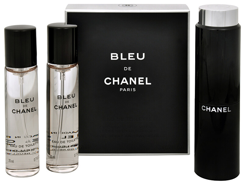 Chanel Bleu De Chanel - EDT (3 x 20 mL) 60ml kvepalų mėginukas Vyrams EDT