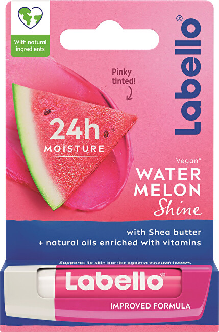 Labello Tinted lip balm Fruity Shine Watermelon 4.8 g Moterims