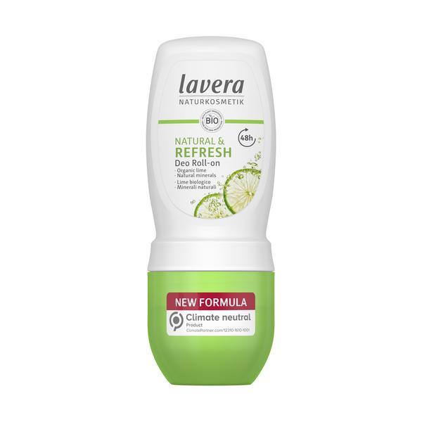 Lavera Refreshing ball deodorant with the scent of lime Refresh (Deodorant Roll-on) 50 ml 50ml Moterims