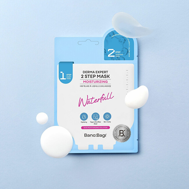 BANOBAGI Derma Expert Moisturizing Two-Step Mask (2 Step Mask) 25+2 g Moterims