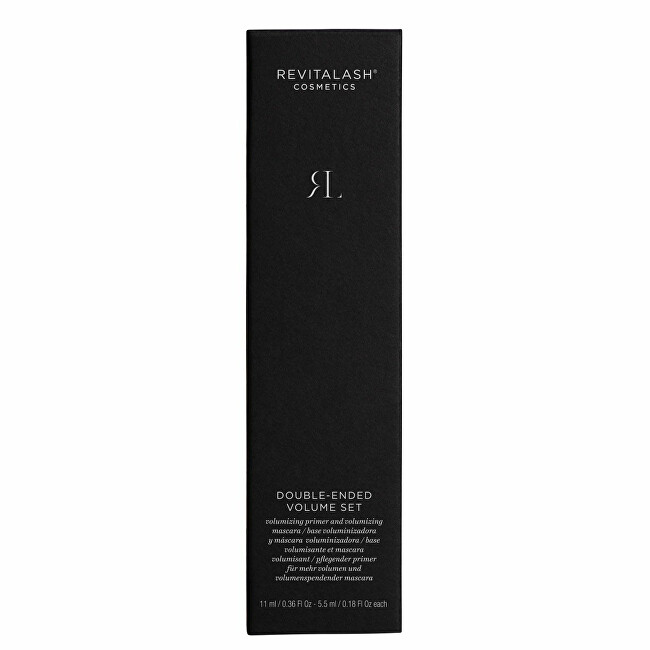 RevitaLash Voluminizing Double-Ended Mascara & Primer 11 ml + 5.5 ml Black blakstienų tu&scaron;as