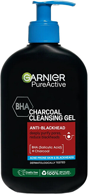Garnier Garnier Pure Active cleansing gel against black dots, 250 ml 250ml Moterims