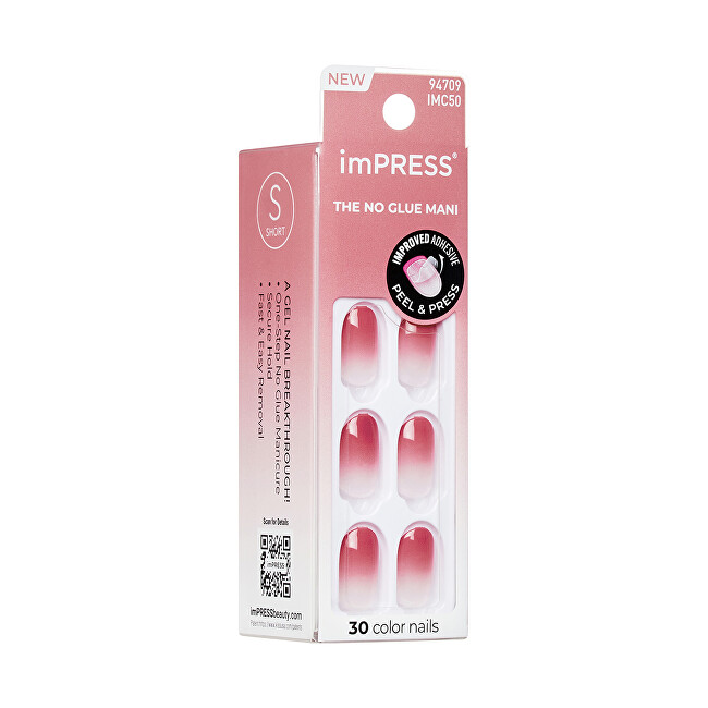 Kiss Self-adhesive nails imPRESS Color Nails (Beat The Heat) 30 pcs priemonė nagams