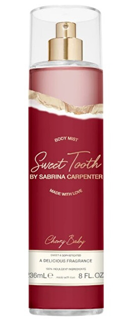 Sabrina Carpenter Cherry Baby - tělov&yacute; z&aacute;voj 236ml Moterims