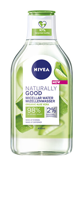 Nivea Micellar water for all skin types Naturally Good 400 ml 400ml makiažo valiklis