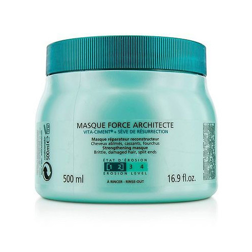 K&eacute;rastase Mask for very brittle and damaged hair Masque Force Architecte (Reconstructing Masque) 500 ml 500ml Moterims