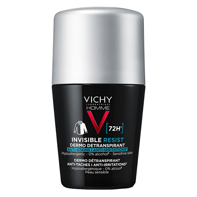 Vichy Ball deperspirant Homme Invisible Resist 72H (Dermo Detranspirant) 50 ml 50ml Vyrams
