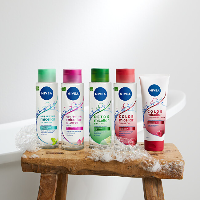 Nivea Refreshing micellar shampoo for normal to greasy hair (Micellar Shampoo) 400 ml 400ml šampūnas