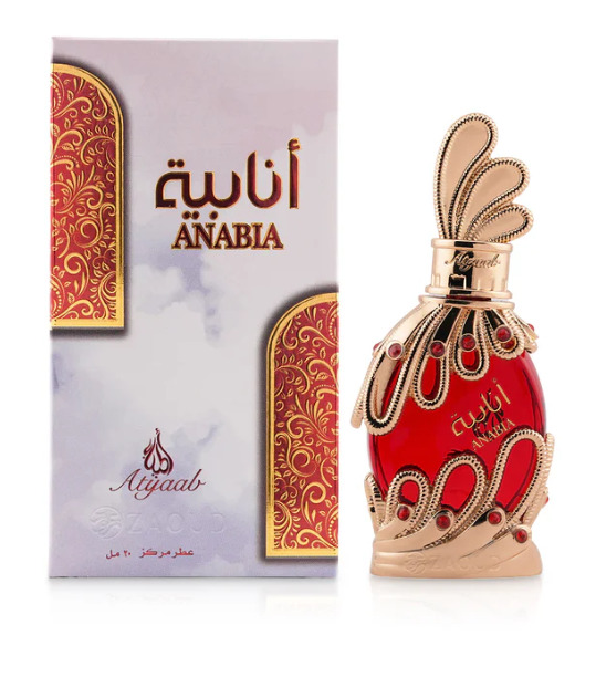 Atyaab Anabia Red - koncentrovan&yacute; parf&eacute;movan&yacute; olej 20ml kvepalai Moterims