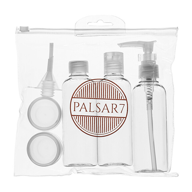 Palsar 7 Travel cosmetic set with dispensers Unisex