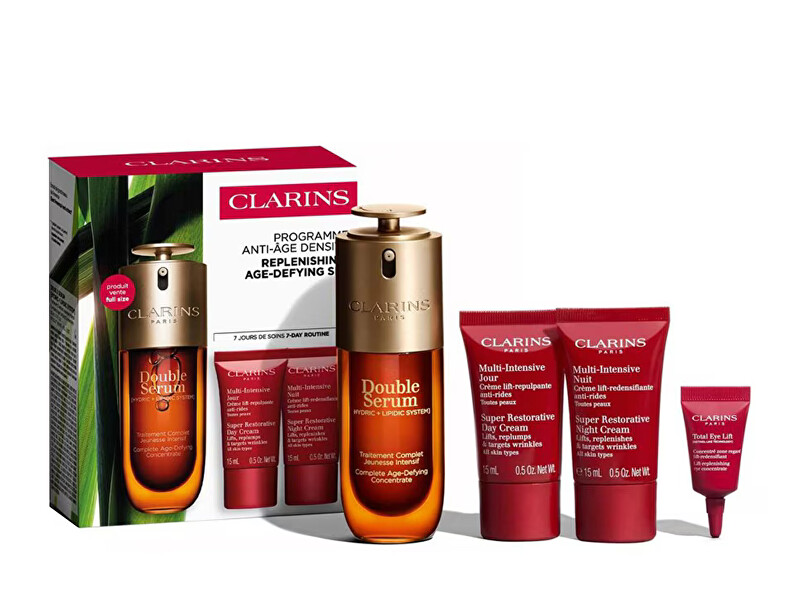 Clarins Clarins Replenishing Age-Defying Set Drėkinamasis veido kremas Moterims