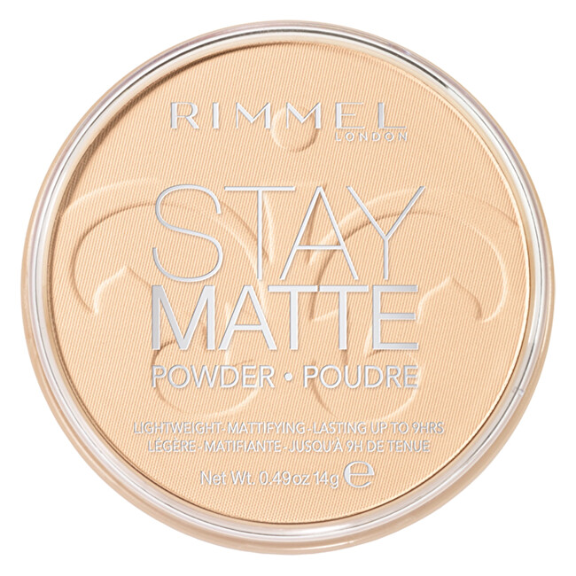 Rimmel Mattifying powder compact Stay Matte 14 g 002 Pink Blossom sausa pudra