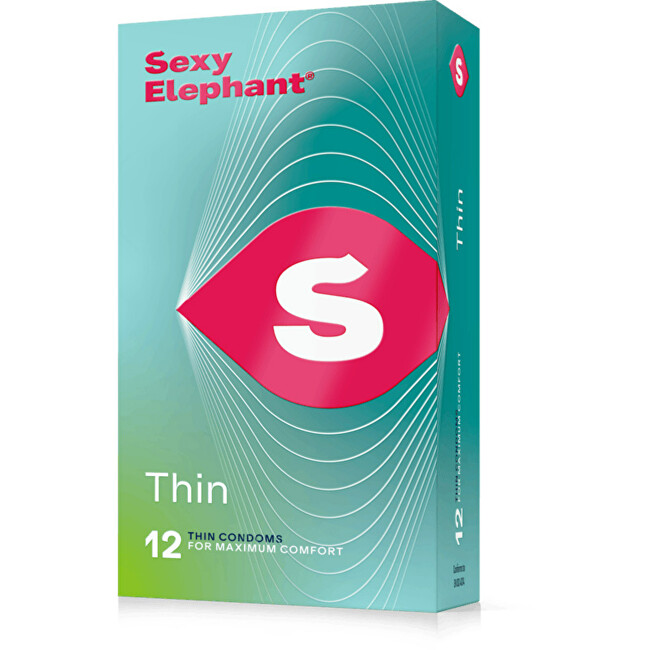 Sexy Elephant Ultra thin condoms Thin 3 ks Vyrams