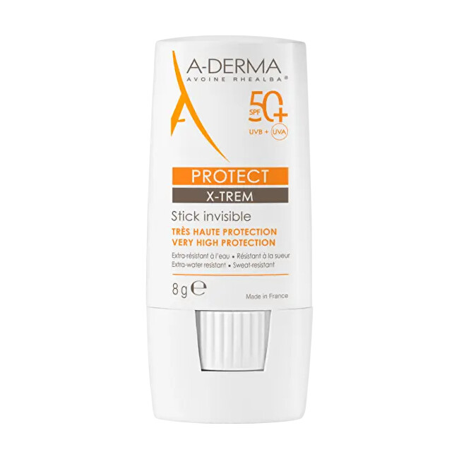 A-Derma Sun protection stick SPF 50+ Protect X-Trem (Invisible Sun Stick) 8 g Unisex
