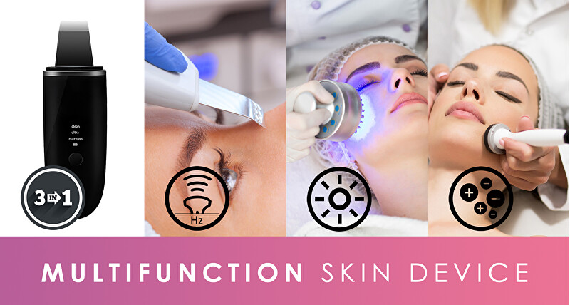 BeautyRelax Ultrasonic spatula Peel & Lift Premium BR-1540 kosmetinis prietaisas