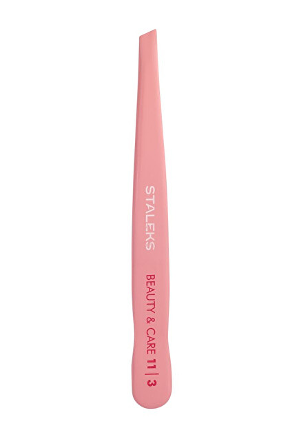 STALEKS Eyebrow tweezers with a wide beveled tip Beauty & Care 11 Type 3 (Eyebrow Tweezers) antakių kosmetika