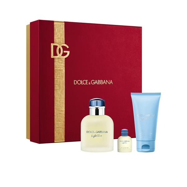Dolce & gabbana Light Blue Pour Homme - EDT Eau De Toilette 75 ml edt 75 ml + shower gel 50 ml + edt 4,5 ml