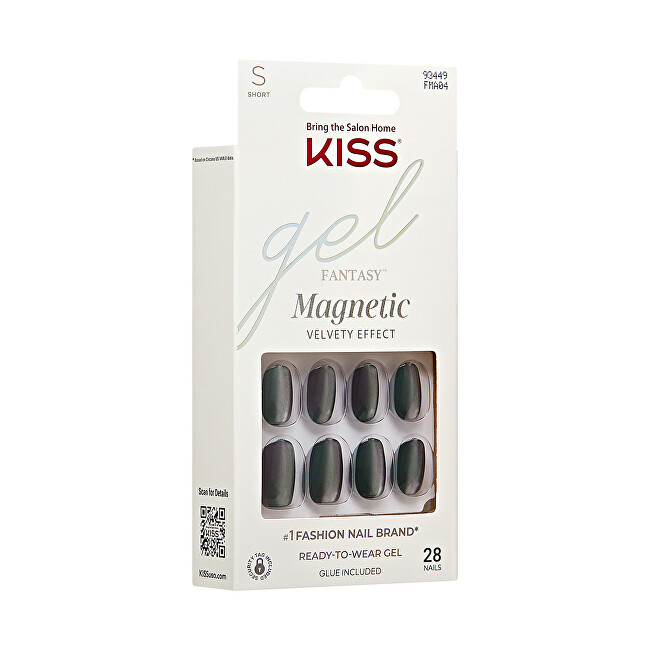 Kiss Gel nails Gel Fantasy Magnetic 28 pcs priemonė nagams