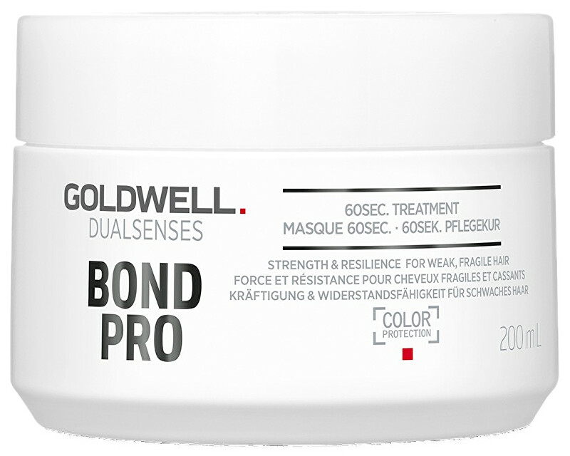 Goldwell Strengthening mask for weak and fragile hair Dualsenses Bond Pro (60sec Treatment) 200 ml 200ml Moterims