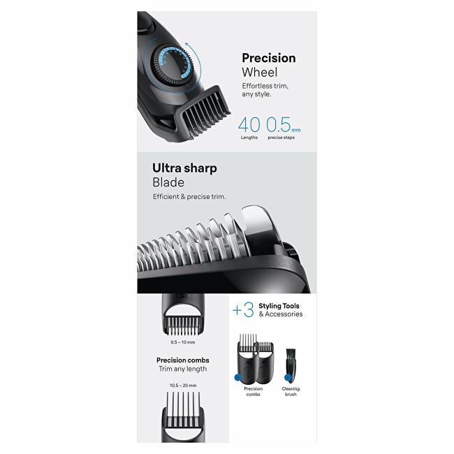 Braun Series 3 Beard Trimmer BT3520 Vyrams