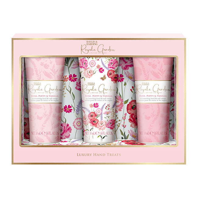 Baylis & Harding Baylis & Harding Royale Garden Hand Cream Set, 3&times;50ml 50ml Moterims