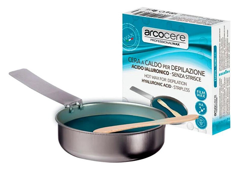 Arcocere HYALURON hot wax for home use 120g in a pan Moterims