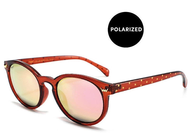 Vuch Polarizačn&iacute; slunečn&iacute; br&yacute;le Foxy Dotty Mocha Moterims