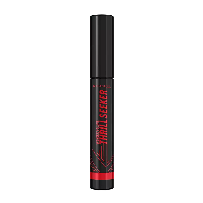 Rimmel Thrill Seeker Volume Mascara (Mascara) 8 ml Pitch Black blakstienų tu&scaron;as