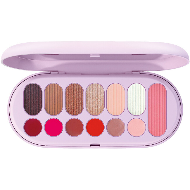 PUPA Milano Make My Day S Face Palette - Lilac Palette 12 g Moterims
