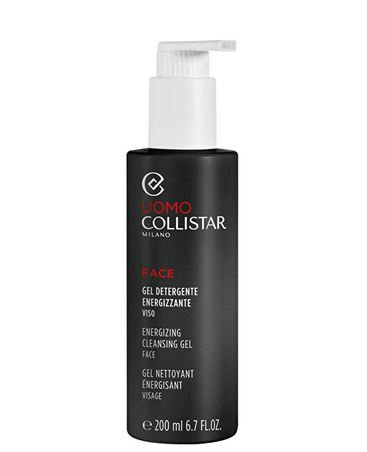 Collistar Man Energizing Cleansing Gel 200 ml 200ml makiažo valiklis