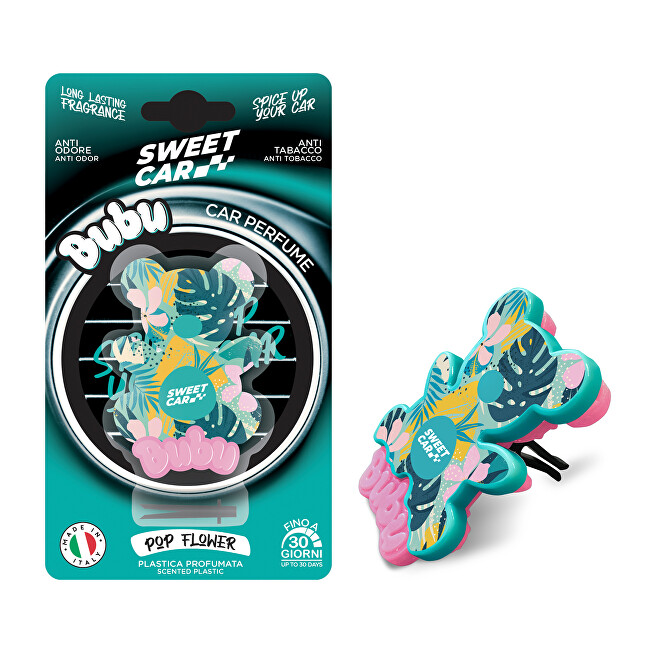 Sweet Home Collection Pop Flower Car Perfume automobilio gaiviklis Sweet Home Collection Pop Flower Car Perfume automobilio gaiviklis