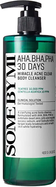 Some By Mi Cleansing body gel AHA BHA PHA 30 Days (Miracle Acne Clear Body Cleanser) 400 g Moterims