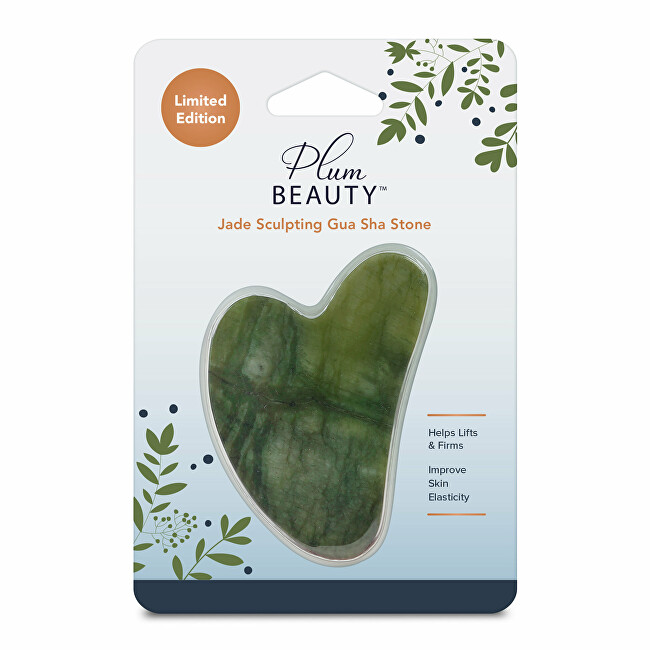 PlumBeauty Gua Sha Jade Stone (Sculpting Stone) kosmetinis prietaisas