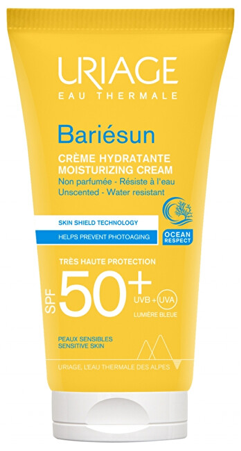 Uriage Hydratačn&iacute; kr&eacute;m na opalov&aacute;n&iacute; pro citlivou pokožku SPF 50+ Bariesun (Moisturizing Cream) 50 ml 50ml Unisex